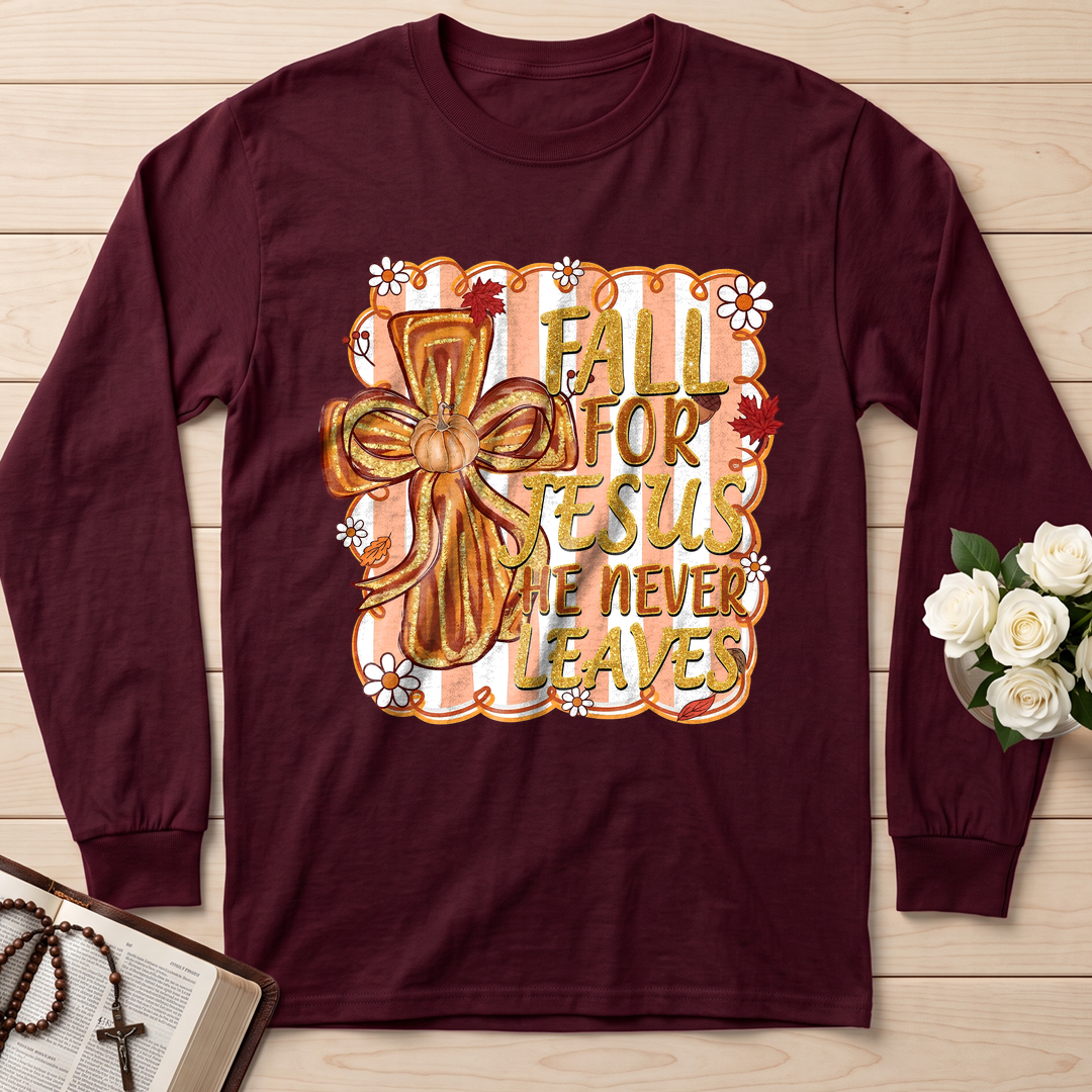Fall For Jesus He Never Leaves 36