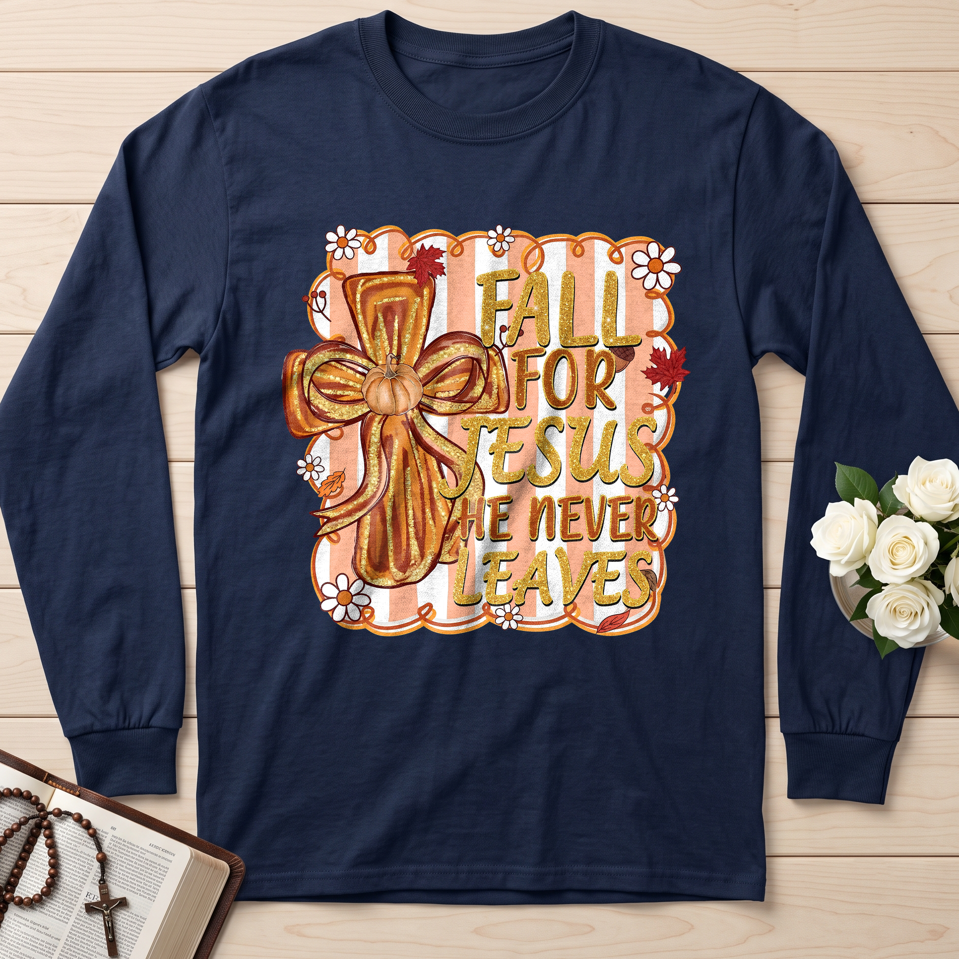 Fall For Jesus He Never Leaves 36