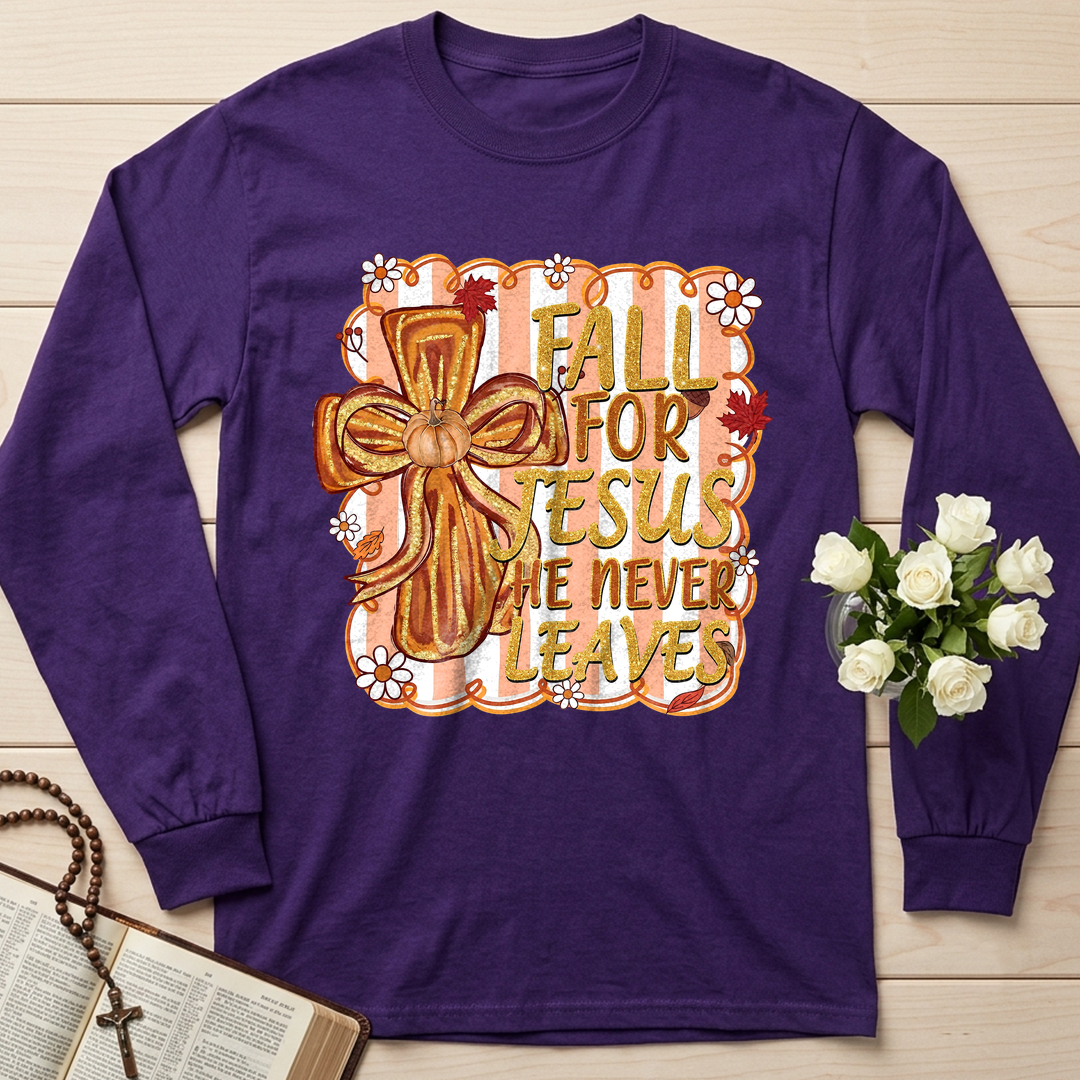 Fall For Jesus He Never Leaves 36