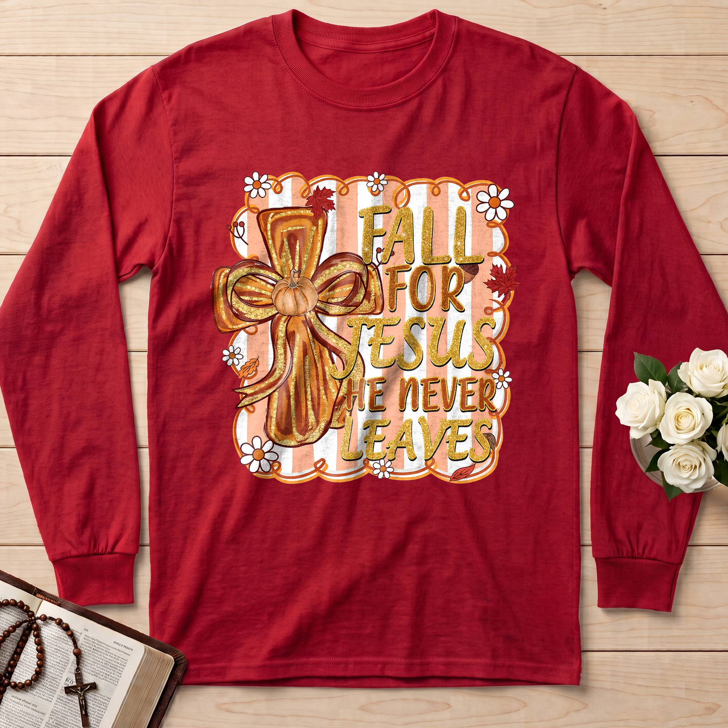Fall For Jesus He Never Leaves 36