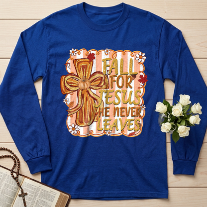 Fall For Jesus He Never Leaves 36