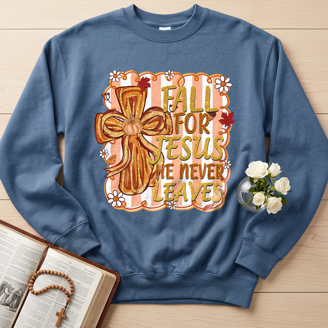 Fall For Jesus He Never Leaves 36