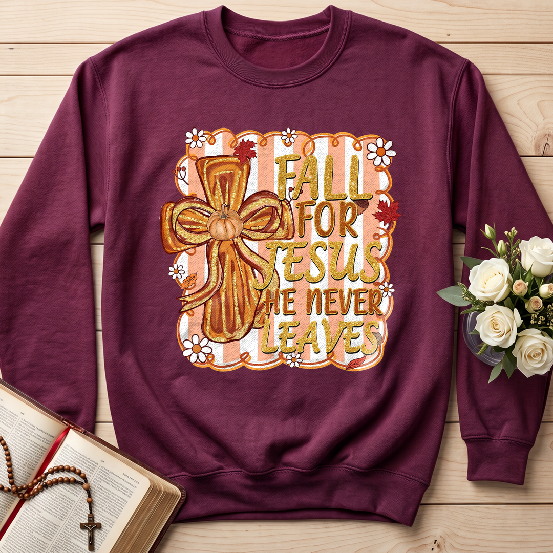 Fall For Jesus He Never Leaves 36