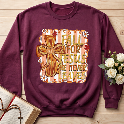 Fall For Jesus He Never Leaves 36