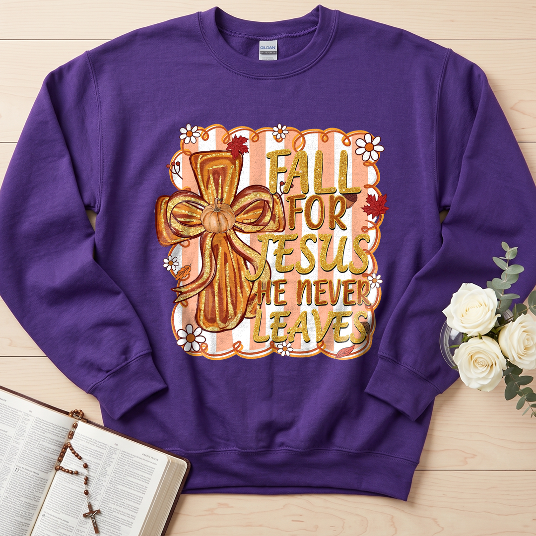 Fall For Jesus He Never Leaves 36