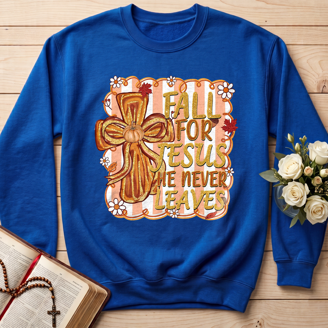 Fall For Jesus He Never Leaves 36