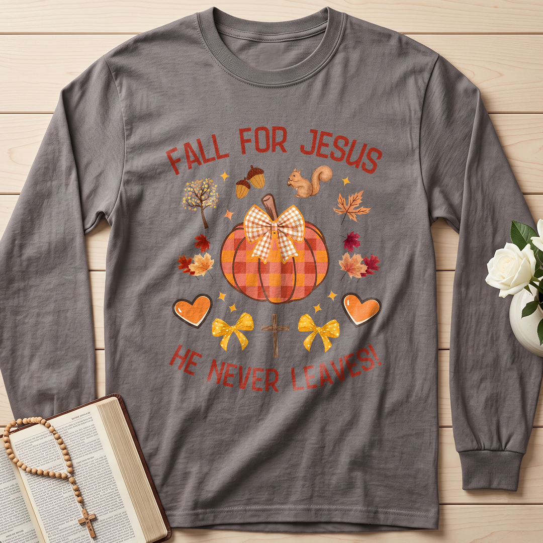 Fall For Jesus He Never Leaves 37