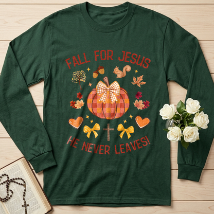 Fall For Jesus He Never Leaves 37