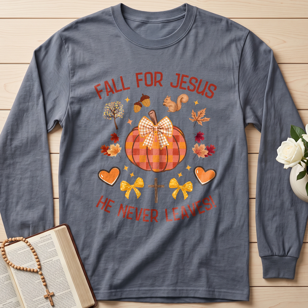Fall For Jesus He Never Leaves 37
