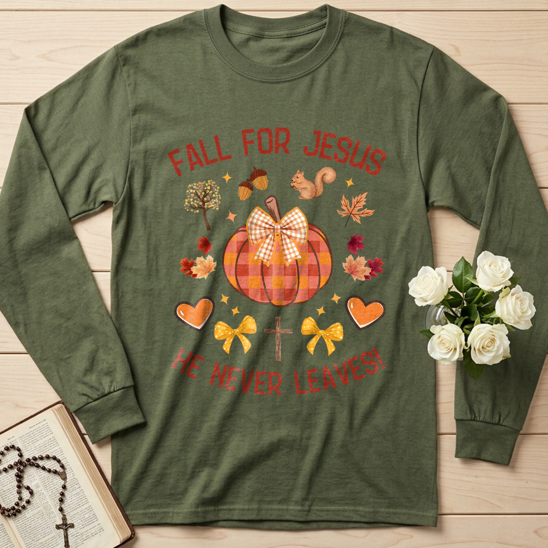 Fall For Jesus He Never Leaves 37