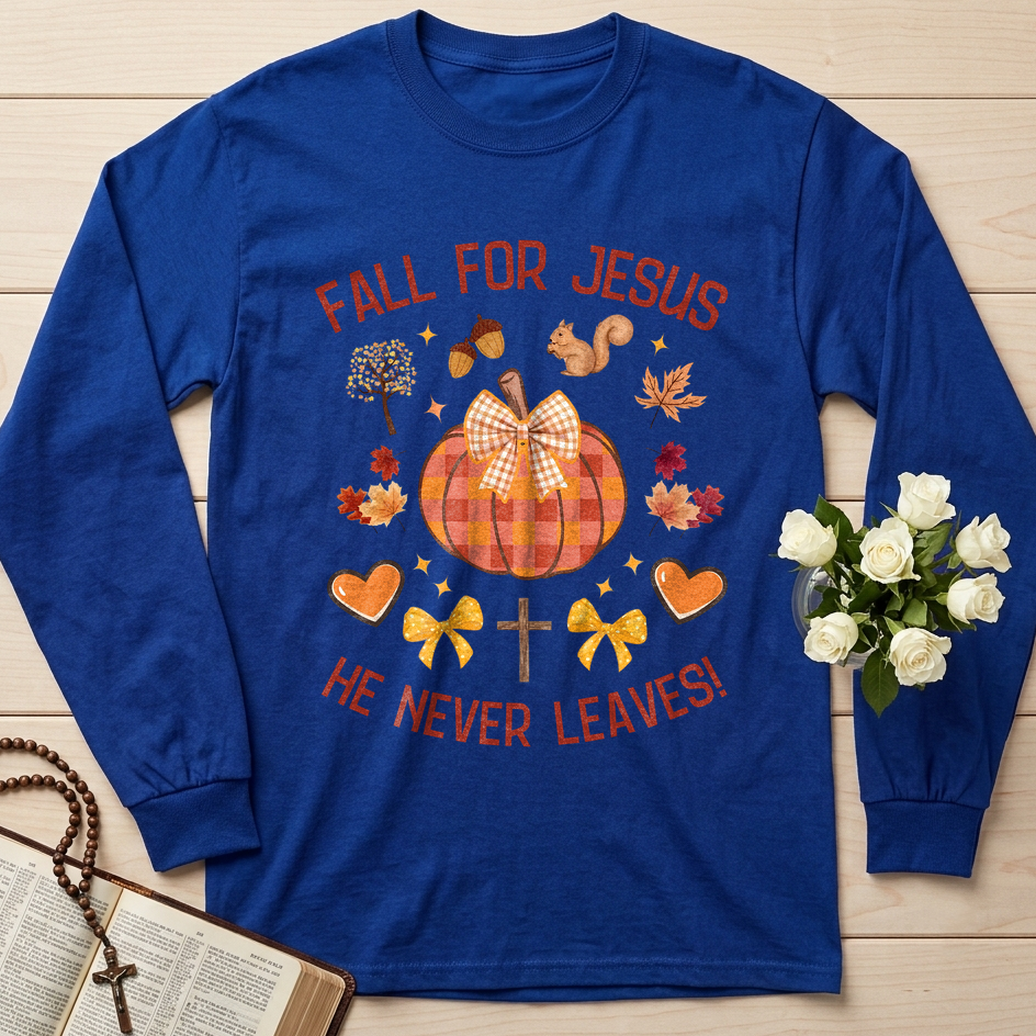 Fall For Jesus He Never Leaves 37