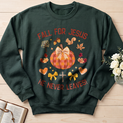 Fall For Jesus He Never Leaves 37