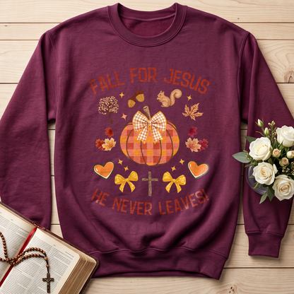 Fall For Jesus He Never Leaves 37