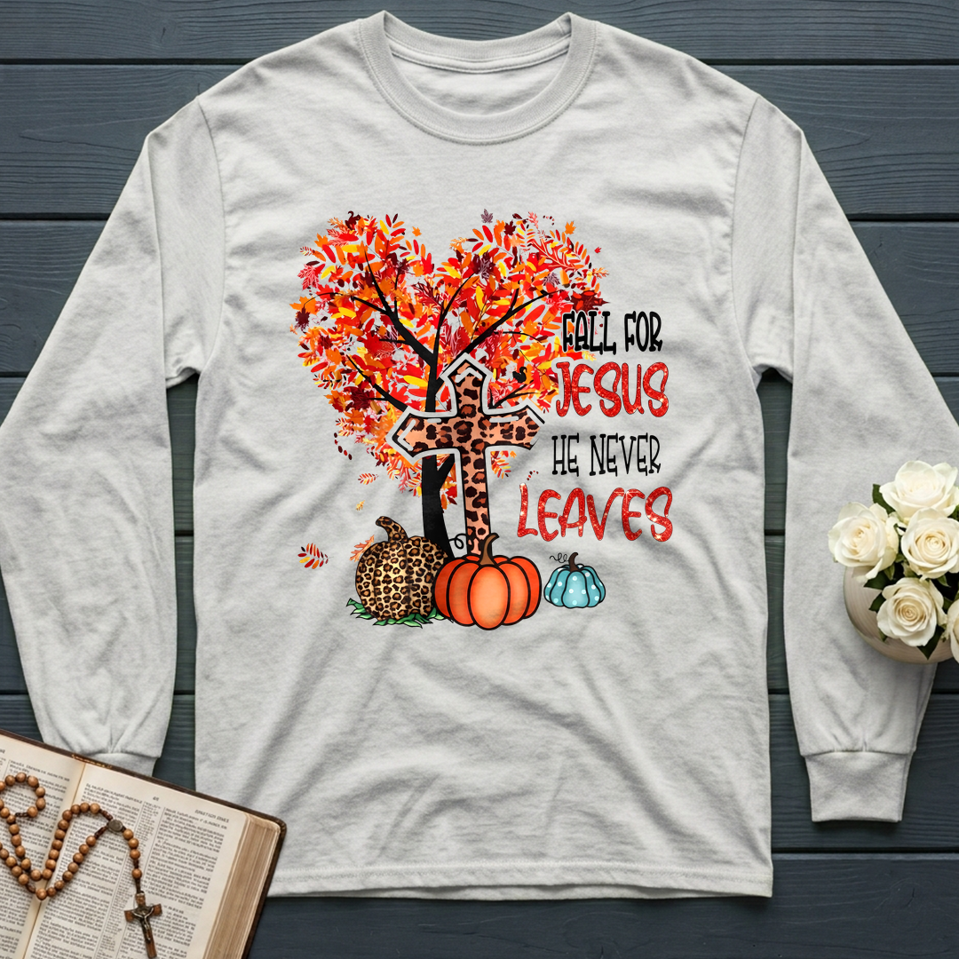 Fall For Jesus He Never Leaves 38