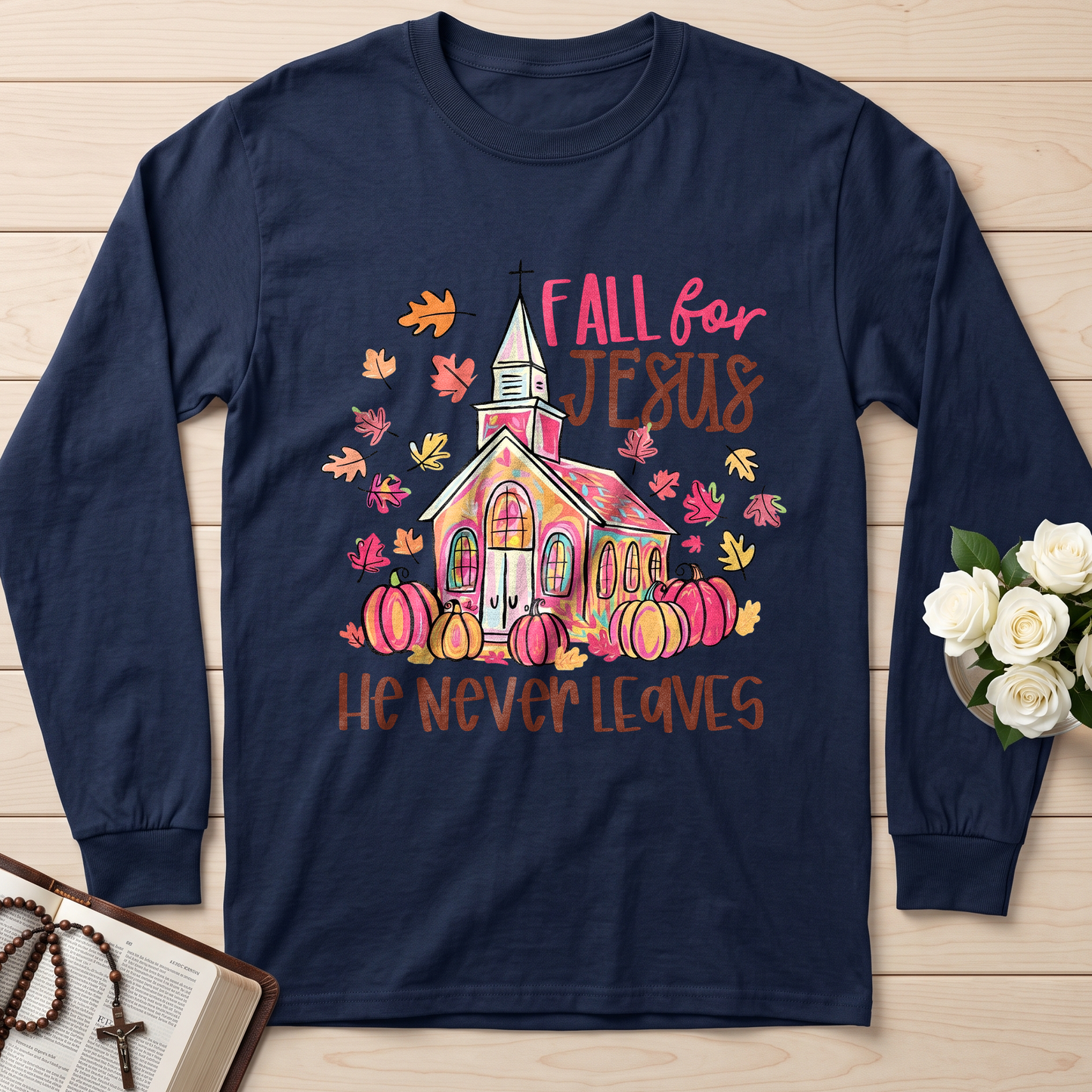Fall For Jesus He Never Leaves 39