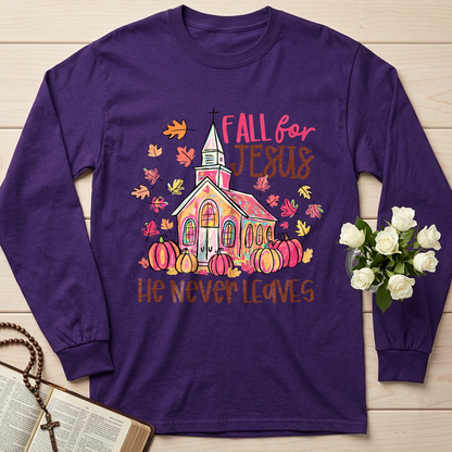 Fall For Jesus He Never Leaves 39