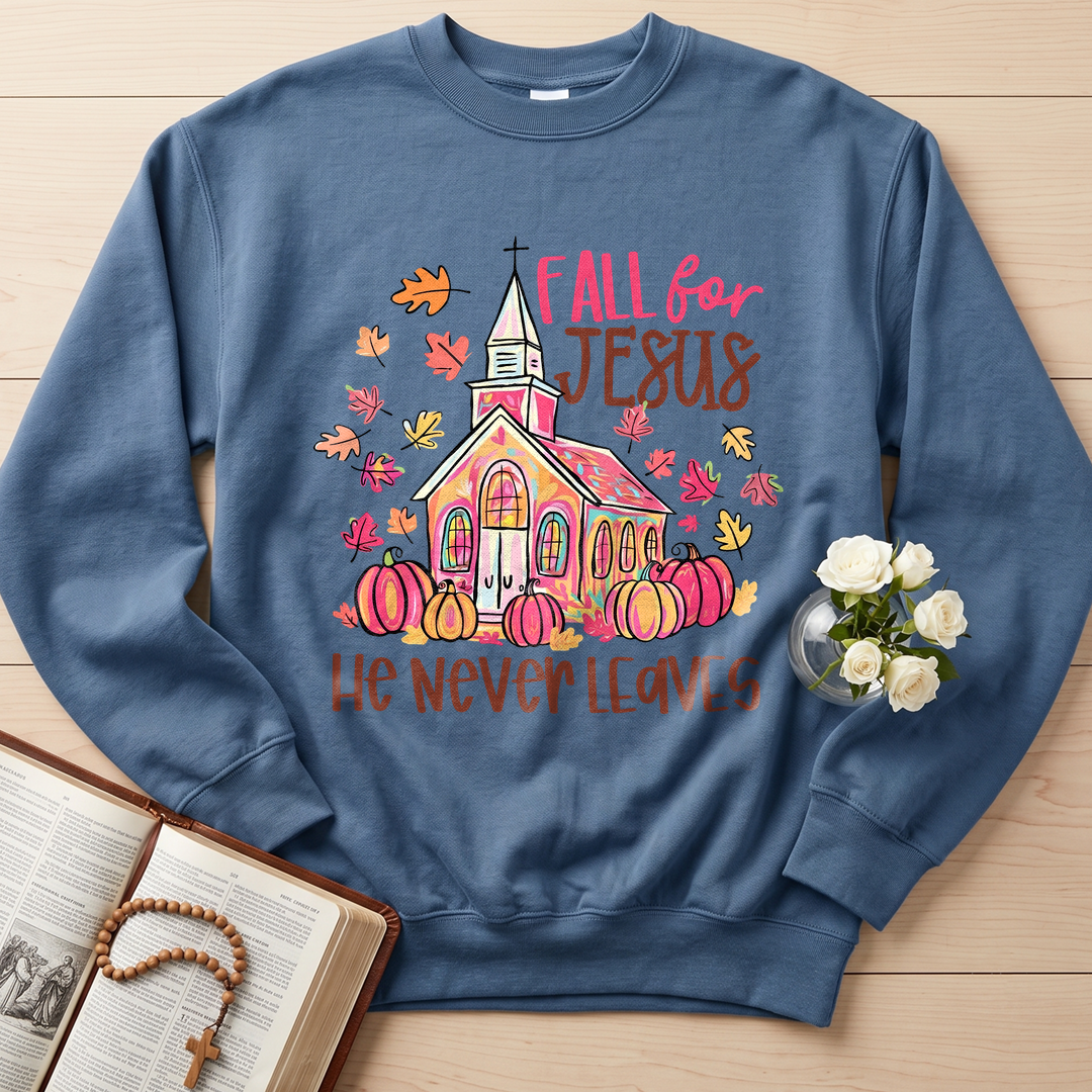 Fall For Jesus He Never Leaves 39