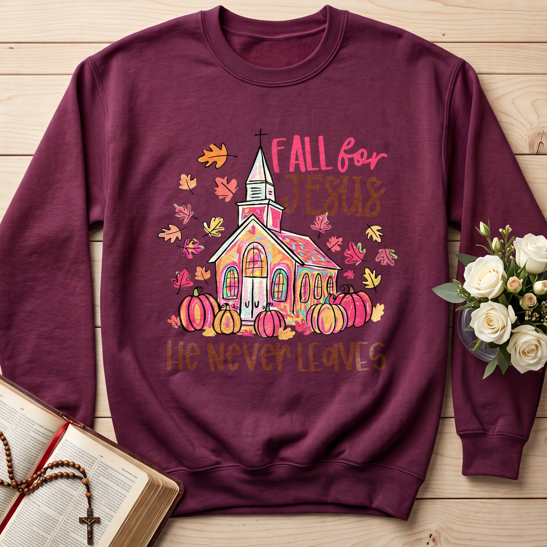 Fall For Jesus He Never Leaves 39
