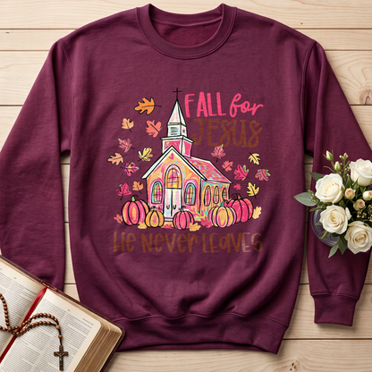 Fall For Jesus He Never Leaves 39