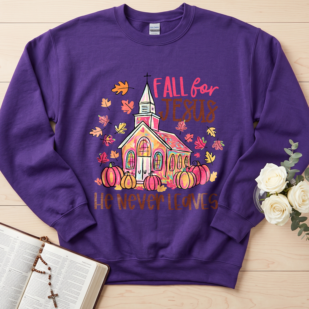 Fall For Jesus He Never Leaves 39