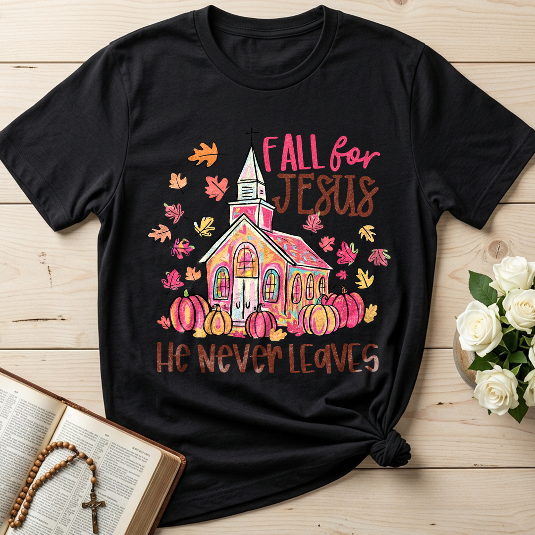 Fall For Jesus He Never Leaves 39