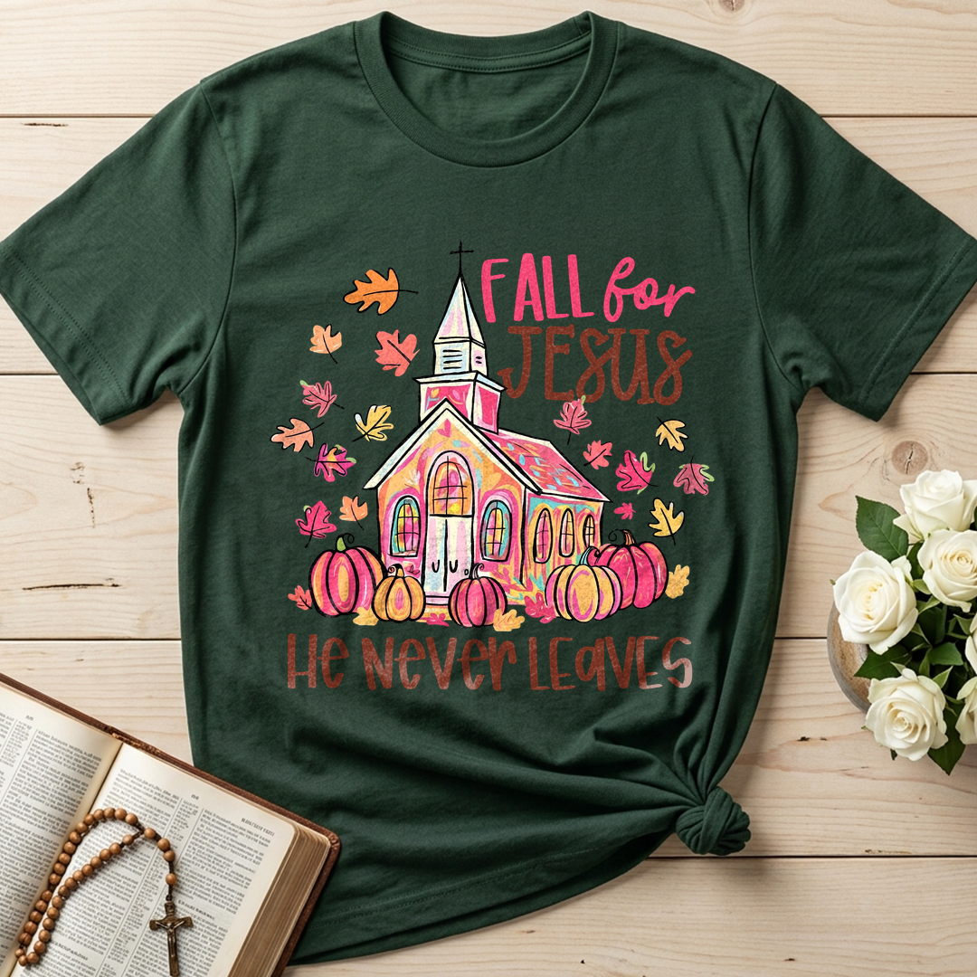 Fall For Jesus He Never Leaves 39