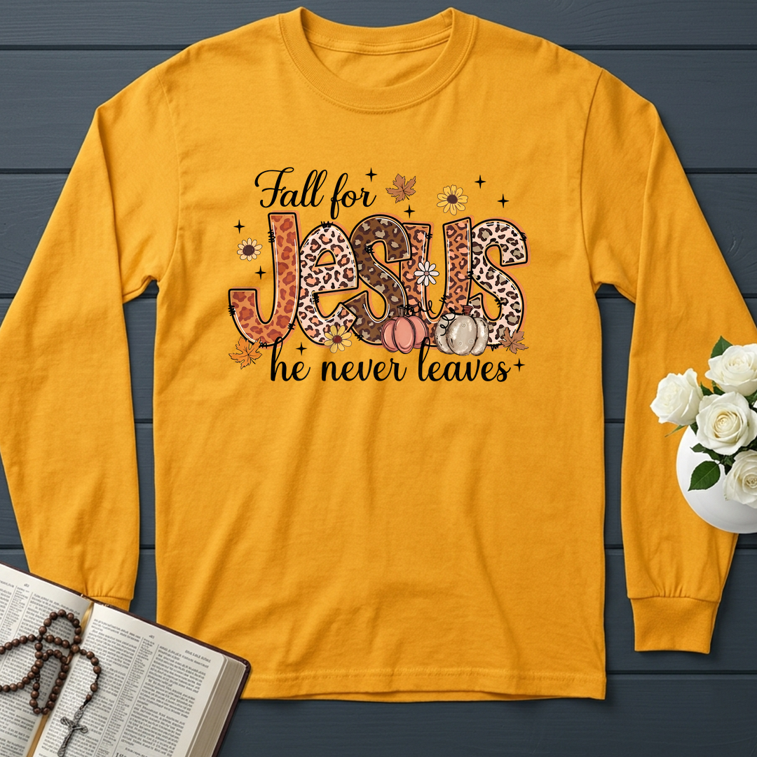 Fall For Jesus He Never Leaves 41