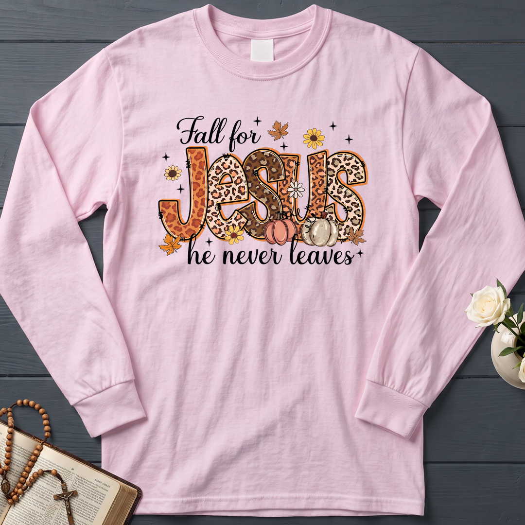 Fall For Jesus He Never Leaves 41