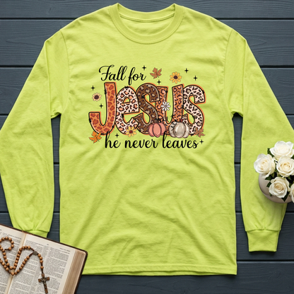 Fall For Jesus He Never Leaves 41