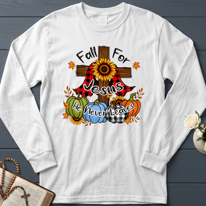 Fall For Jesus He Never Leaves 42