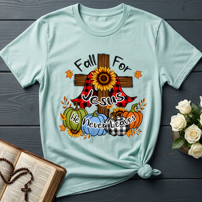 Fall For Jesus He Never Leaves 42