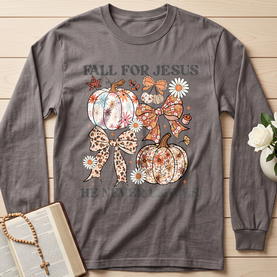 Fall For Jesus He Never Leaves 43