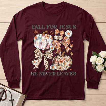 Fall For Jesus He Never Leaves 43