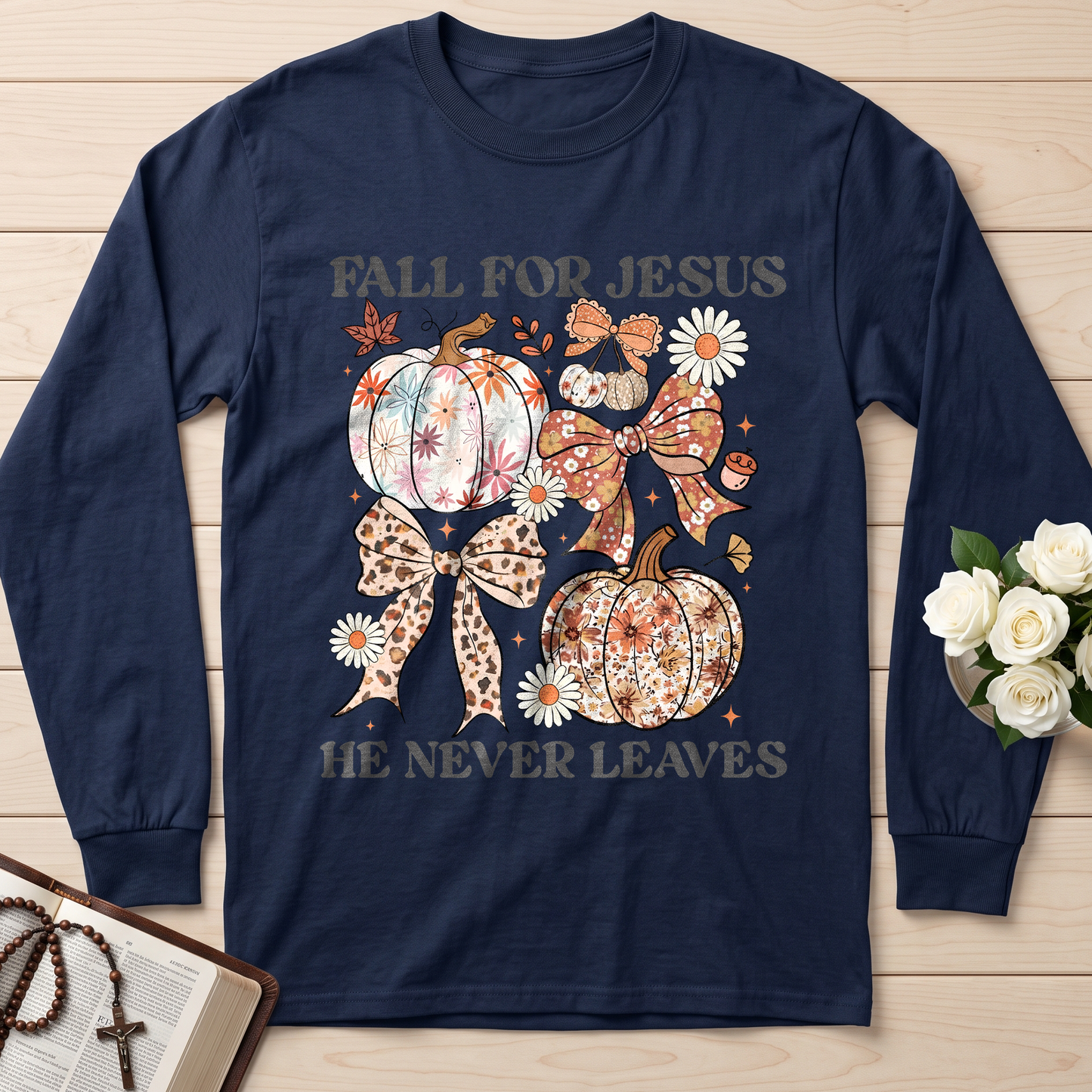 Fall For Jesus He Never Leaves 43