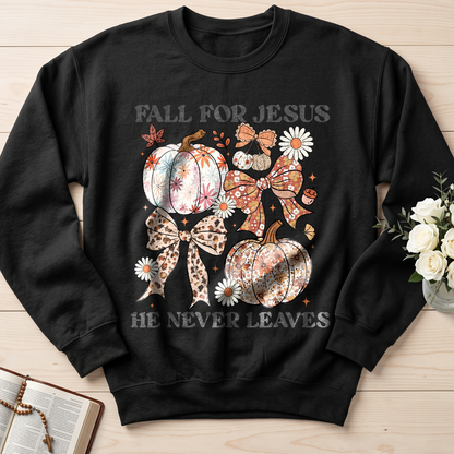 Fall For Jesus He Never Leaves 43