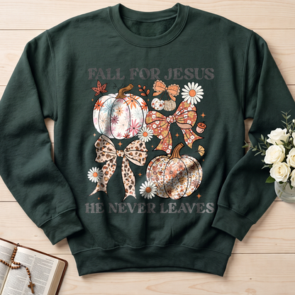 Fall For Jesus He Never Leaves 43