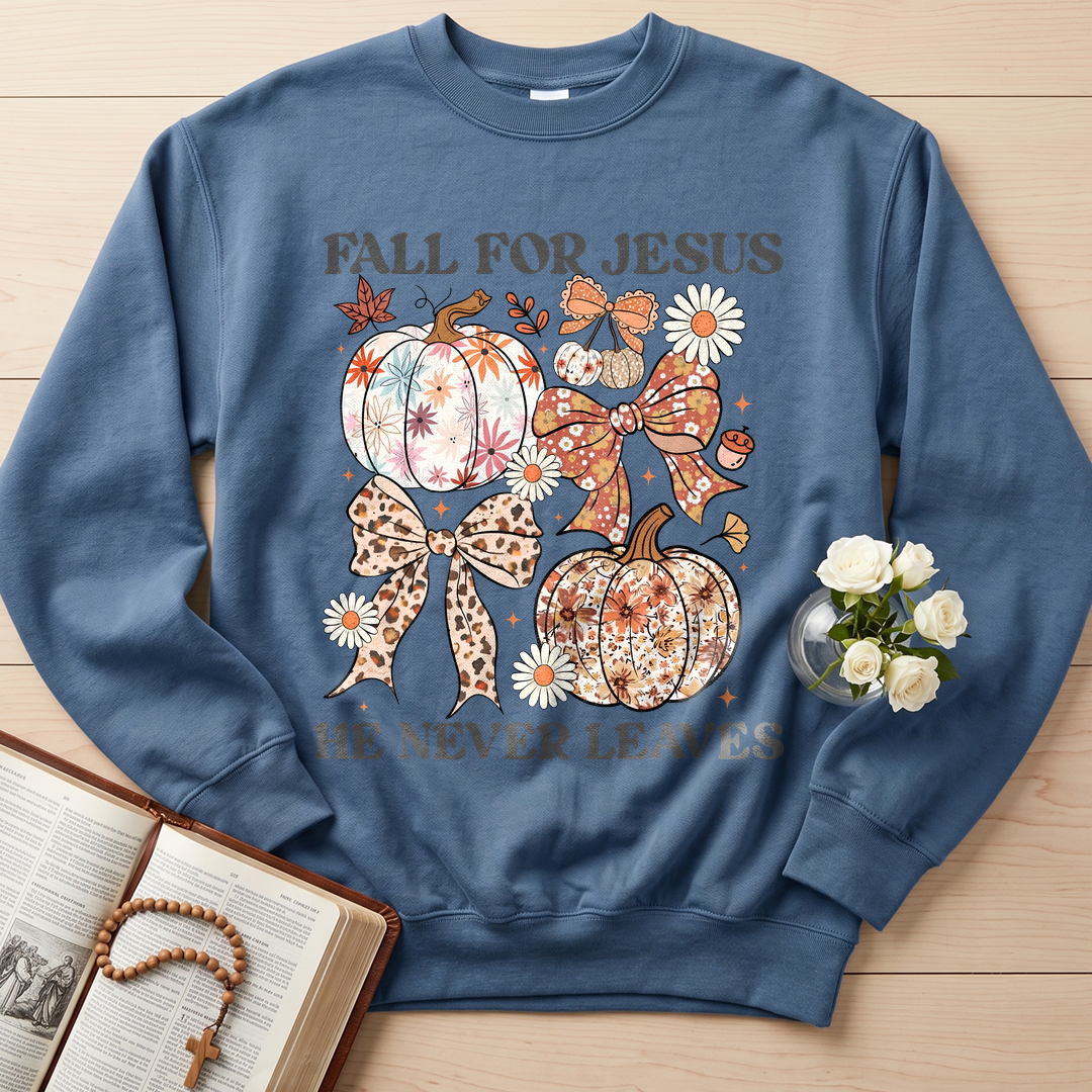 Fall For Jesus He Never Leaves 43