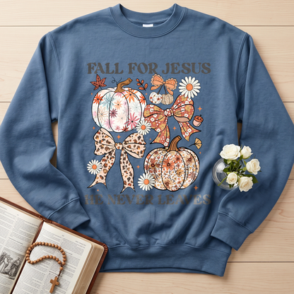 Fall For Jesus He Never Leaves 43