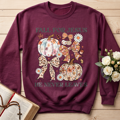 Fall For Jesus He Never Leaves 43
