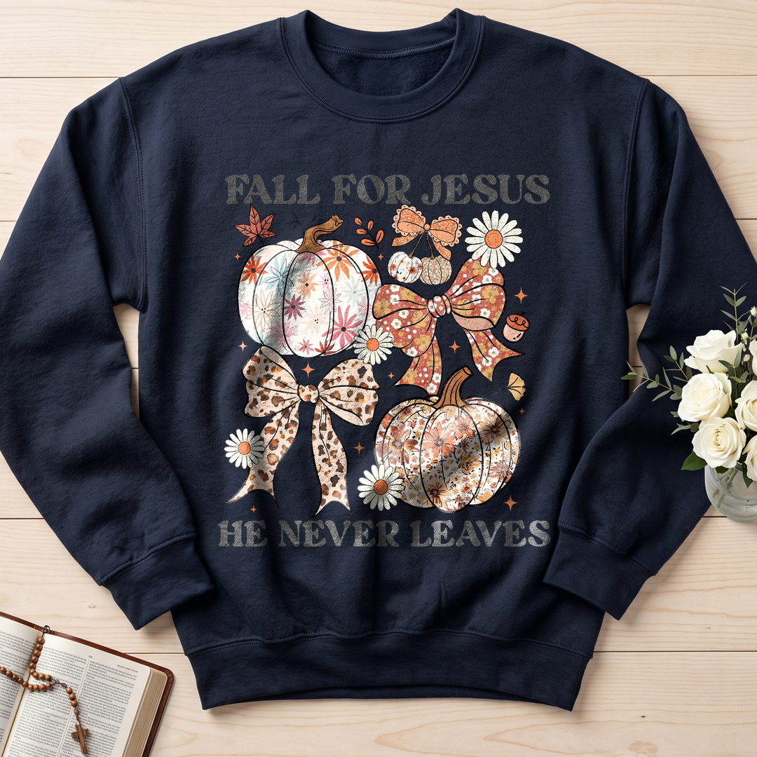 Fall For Jesus He Never Leaves 43