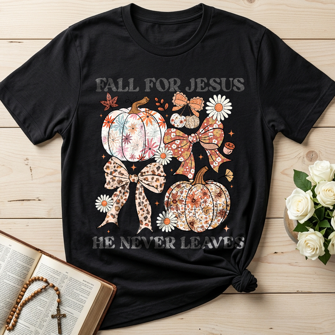 Fall For Jesus He Never Leaves 43