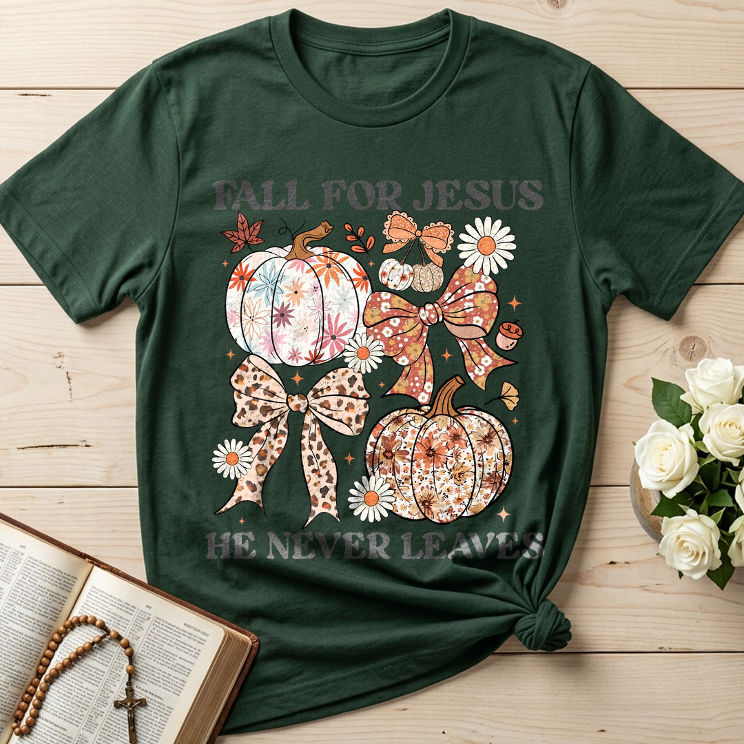 Fall For Jesus He Never Leaves 43