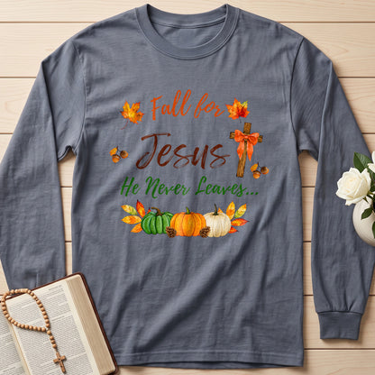 Fall For Jesus He Never Leaves 45