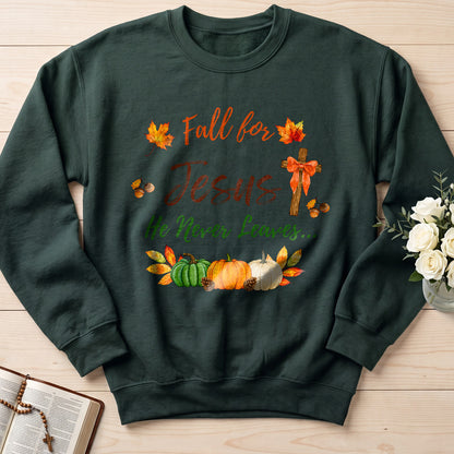 Fall For Jesus He Never Leaves 45