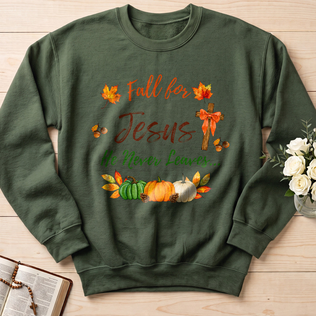 Fall For Jesus He Never Leaves 45