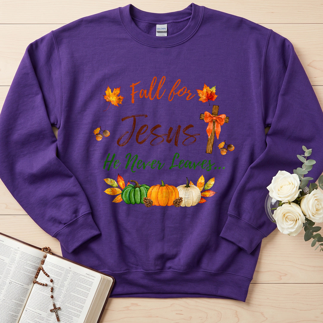 Fall For Jesus He Never Leaves 45