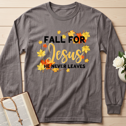 Fall For Jesus He Never Leaves 46