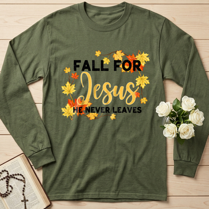 Fall For Jesus He Never Leaves 46