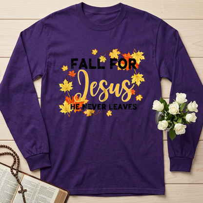 Fall For Jesus He Never Leaves 46