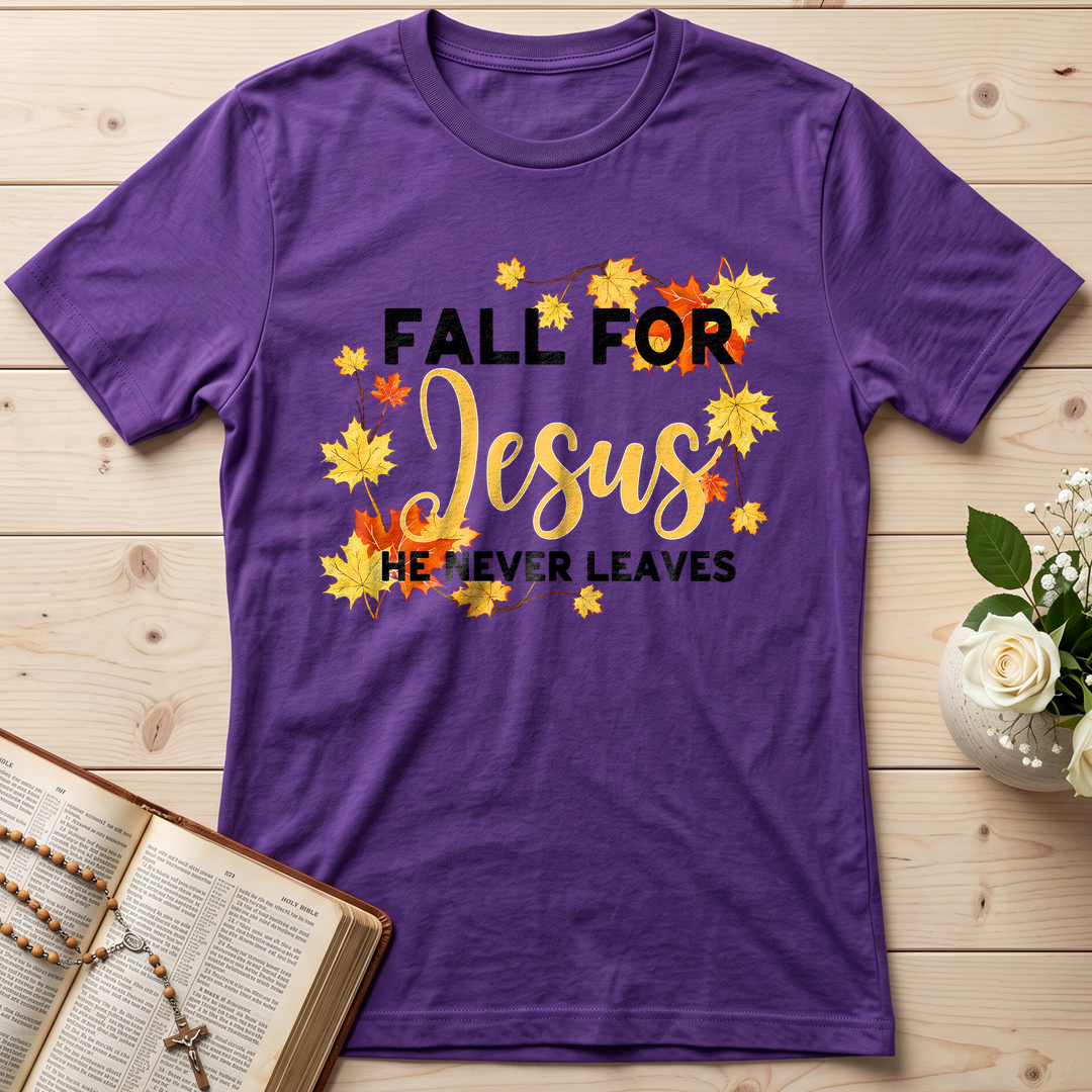 Fall For Jesus He Never Leaves 46